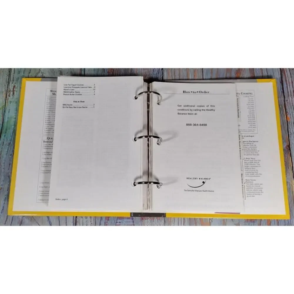 Taste of Balance Cookbook - Caterpillar Employee Health Initiative‎